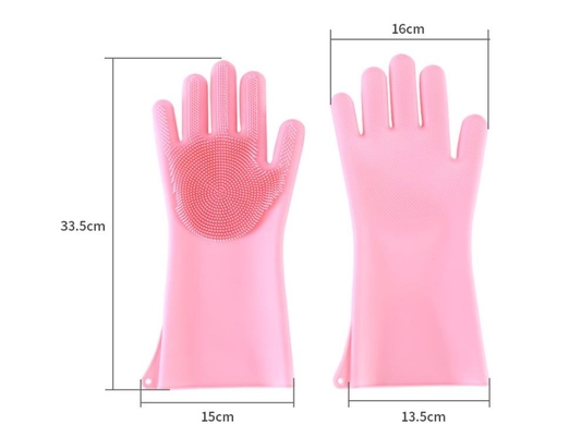 Làm sạch Găng tay Silicone, Găng tay làm bằng silicon Không thấm nước để Giặt ủi