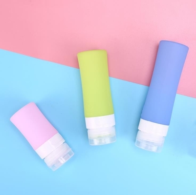 Liquid Silicone Travel đóng gói chai, silicone du lịch ống với logo tùy chỉnh
