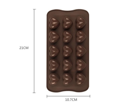 Khuôn mẫu sô cô la silicone thương mại, khuôn sô cô la chuyên nghiệp Lớp thực phẩm