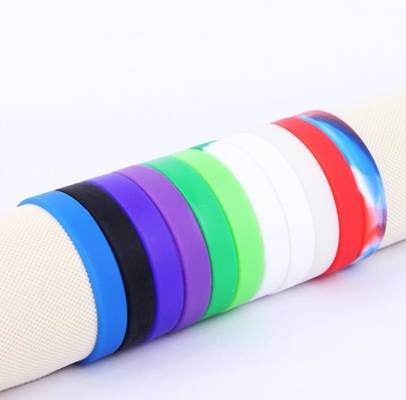 Vòng tay cao su silicon mềm dẻo 202 * 12 * 2 mm cho cầu thủ bóng rổ