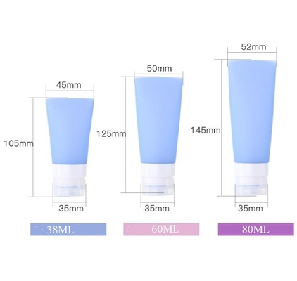 Lotion bơm lại Silicone đóng gói du lịch, chai silicone vệ sinh bền