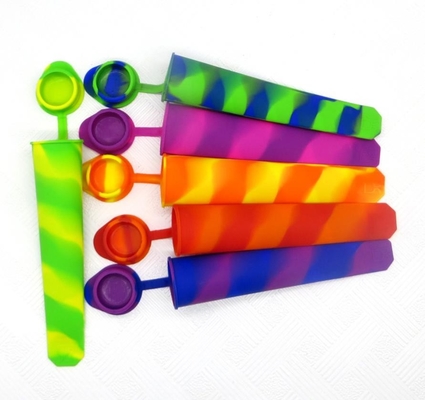Camo Color Silicone Ice Cube Khuôn 6 màu Lolly Design Bền