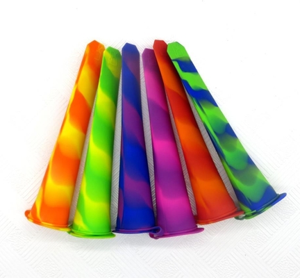 Camo Color Silicone Ice Cube Khuôn 6 màu Lolly Design Bền