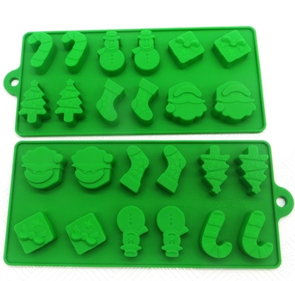Giáng sinh Cool Ice Cube Khay Vật liệu an toàn Vật liệu an toàn Không chứa đồ lưu trữ