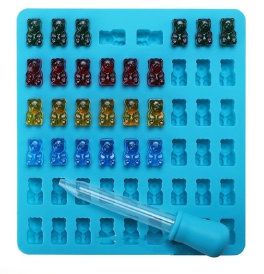 Gem Gummy Silicone Khuôn sô cô la, Khay khuôn sô cô la Mới lạ