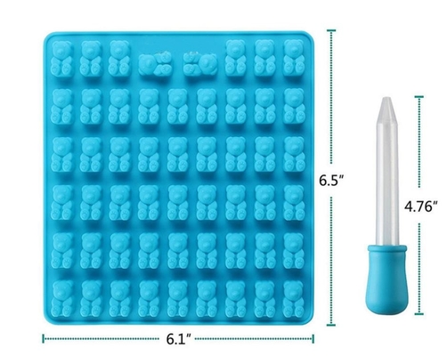 Gem Gummy Silicone Khuôn sô cô la, Khay khuôn sô cô la Mới lạ