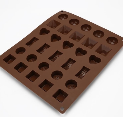 Khuôn làm kẹo đa phong cách, Khuôn sô cô la nhỏ 3d Giáng sinh Dễ dàng lưu trữ