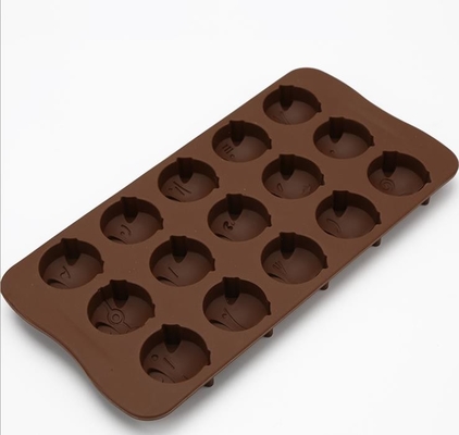 Animal nhựa Silicone Chocolate Khuôn Công cụ Chịu nhiệt Chuyên nghiệp