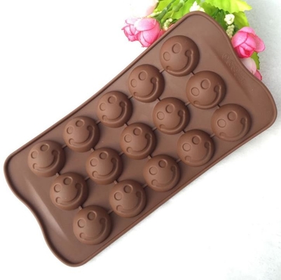 Mini 15 Cavity Silicone Chocolate Khuôn mẫu cá nhân Không dính