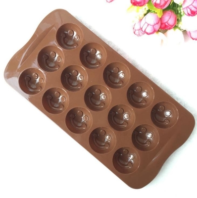 Mini 15 Cavity Silicone Chocolate Khuôn mẫu cá nhân Không dính