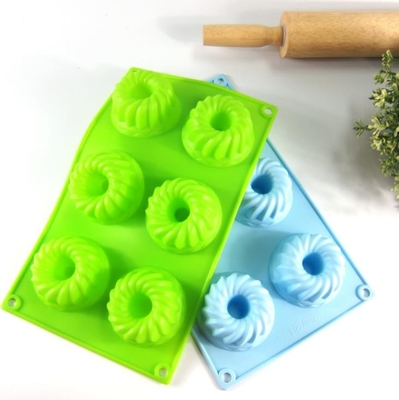 Khuôn bánh silicon nhẹ không biến dạng Deshwasher Có thể giặt