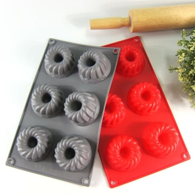 Khuôn bánh silicon nhẹ không biến dạng Deshwasher Có thể giặt