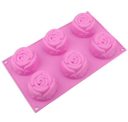 Chảo bánh đa phong cách, Khay làm bằng silicon mềm 29,5 * 17,3 * 3,7cm