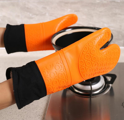 Lò vi sóng chuyên nghiệp Găng tay nhà bếp Silicone Cặp Lightweigtht