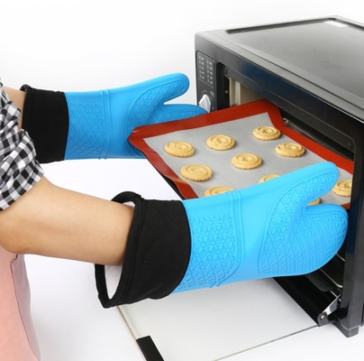 Găng tay silicon chống nước Bông bên trong cách nhiệt bảo vệ tay