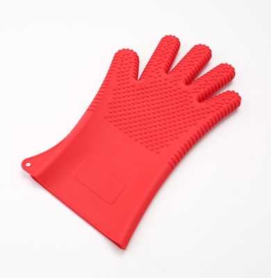 Găng tay silicon kích thước lớn FDA Five Finger Styles Thiết kế để nấu ăn
