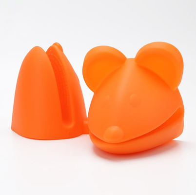 Cartoon Chuột Trang trí Baking Silicone Lò nướng Mitts Phụ kiện nhà bếp