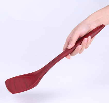 Phong cách hạt gỗ Thực phẩm cấp silicone Turner Dụng cụ nấu ăn cho chảo chống dính