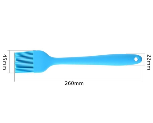 Kích thước lớn đầy đủ thực phẩm cấp Silicone Baking Brush với nylon insde