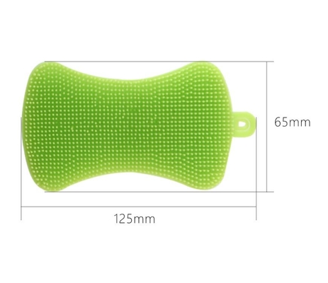 Xà phòng hình dạng thực phẩm Lớp rửa silicone để làm sạch bát đĩa và trái cây