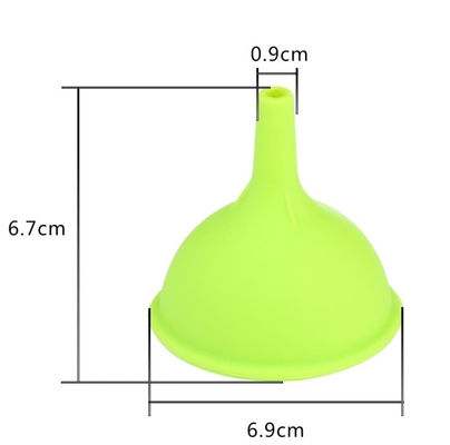 Kích thước nhỏ Phễu thực phẩm Lớp tiêu chuẩn Dầu silicon Dụng cụ nhà bếp