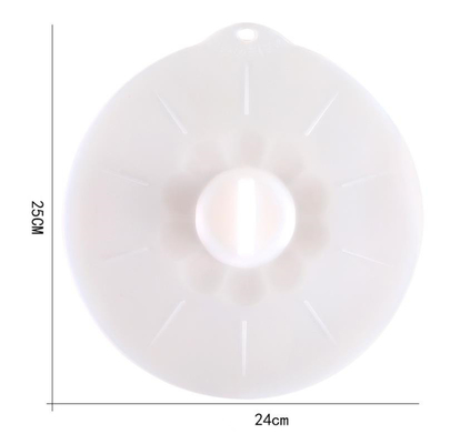 Kích thước lớn Thực phẩm Cấp tiêu chuẩn Silicone Thực phẩm Bảo quản Bát Nắp đậy