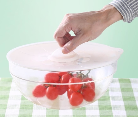 Kích thước lớn Thực phẩm Cấp tiêu chuẩn Silicone Thực phẩm Bảo quản Bát Nắp đậy