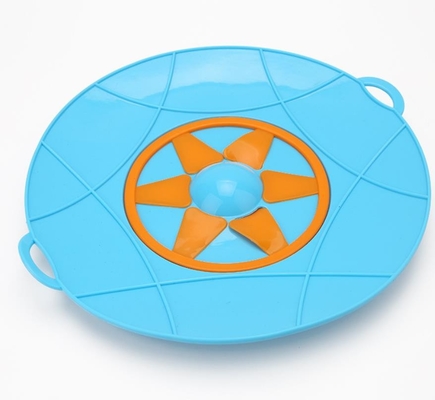 BPA Free FDA Food Lớp Steaming Silicone Pan chống tràn