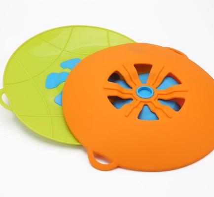 BPA Free FDA Food Lớp Steaming Silicone Chống tràn nồi Nắp