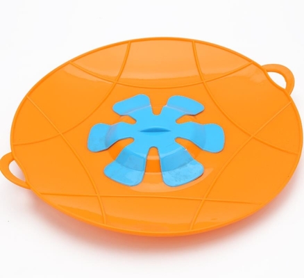 BPA Free FDA Food Lớp Steaming Silicone Chống tràn nồi Nắp