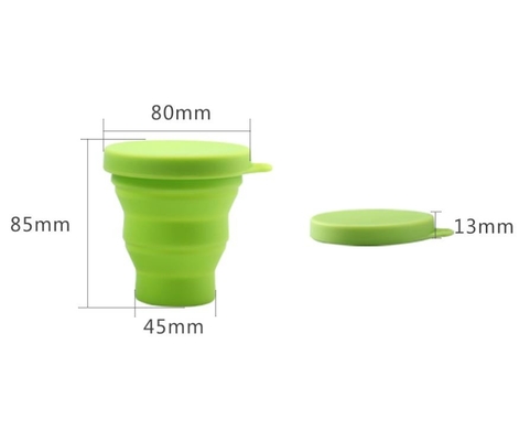BPA Free tách lớp silicon có thể gập lại cho ngoài trời