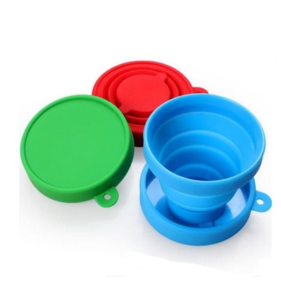 190ML phong cách BPA Thực phẩm miễn phí Lớp gấp silicone tách