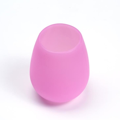 Ly rượu tái sử dụng Ly rượu silicon của FDA với in logo tùy chỉnh có sẵn
