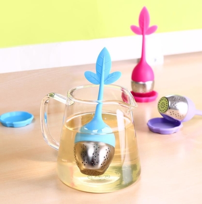 Ba hình dạng thực phẩm Túi trà Silicone an toàn với tấm BPA Free