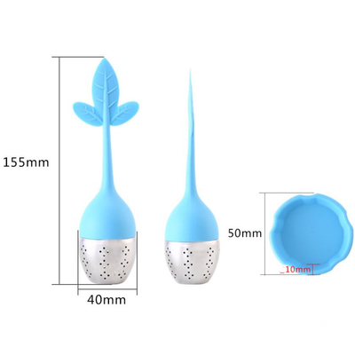 Ba hình dạng thực phẩm Túi trà Silicone an toàn với tấm BPA Free