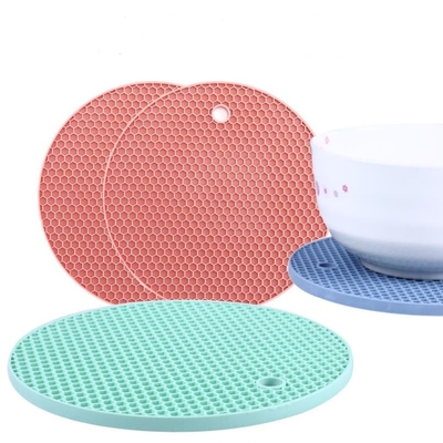 Dụng cụ nhà bếp bằng silicon dày 8MM thú vị Mat Phụ kiện an toàn cho bàn ăn