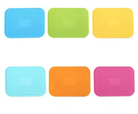 Dụng cụ nhà bếp bằng silicon hình chữ nhật, thực phẩm silicone cho bé Mat cách nhiệt