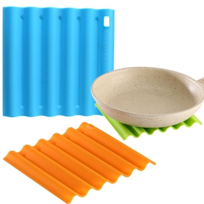 Nhiệt độ cao Silicone Dụng cụ nhà bếp Pad Máy rửa chén an toàn đầy màu sắc