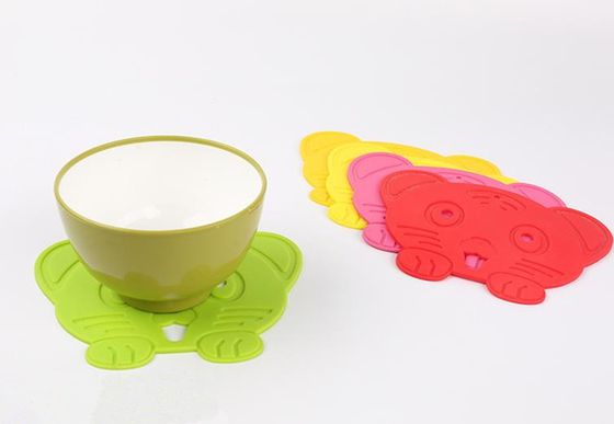 Dụng cụ nhà bếp bằng bát nhựa placemat, Tấm silicon Mat BPA Free