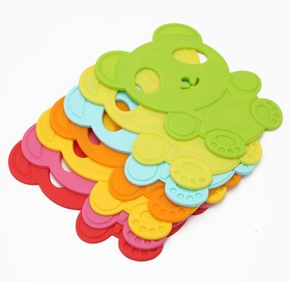 Dụng cụ nhà bếp gấu silicone, thảm chịu nhiệt cách nhiệt cho trẻ em miễn phí