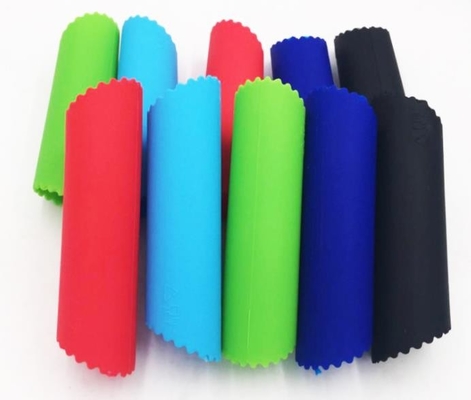 Dụng cụ nhà bếp bằng silicon đầy màu sắc Tỏi Peeler Hoạt động nhẹ dễ dàng