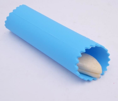 Dụng cụ nhà bếp bằng silicon đầy màu sắc Tỏi Peeler Hoạt động nhẹ dễ dàng