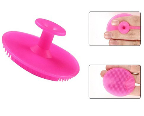 Bàn chải làm sạch mặt silicon Super Soft Oval cho cơ thể và khuôn mặt