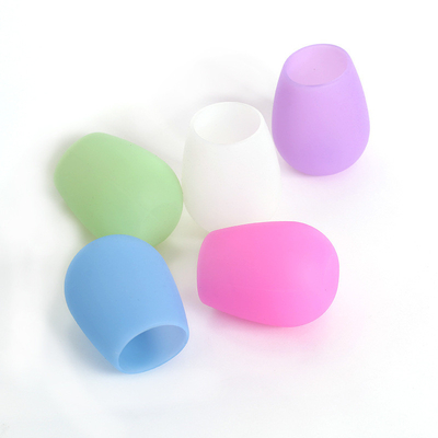 Ly rượu silicon nhiều màu sắc không thể tái sử dụng, ly rượu silicon cà phê